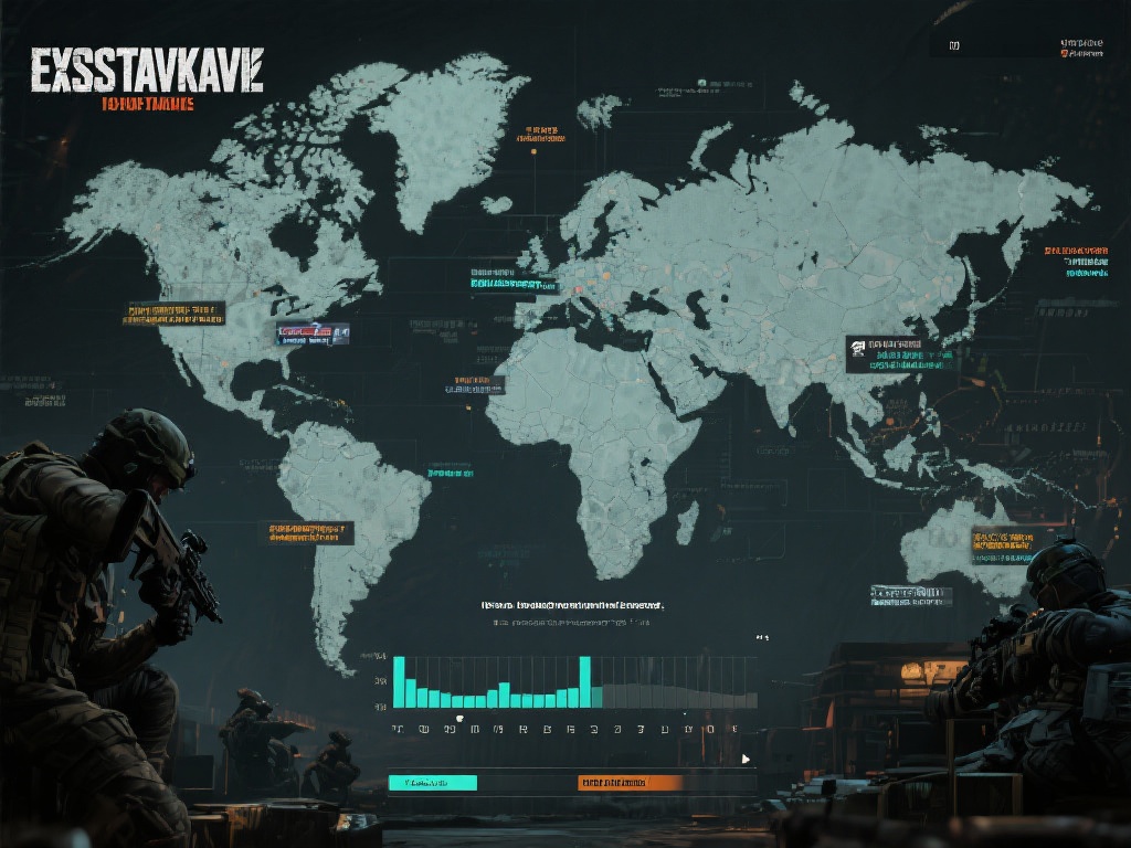 《逃离塔科夫》因为全球玩家众多，其服务器分布广泛，