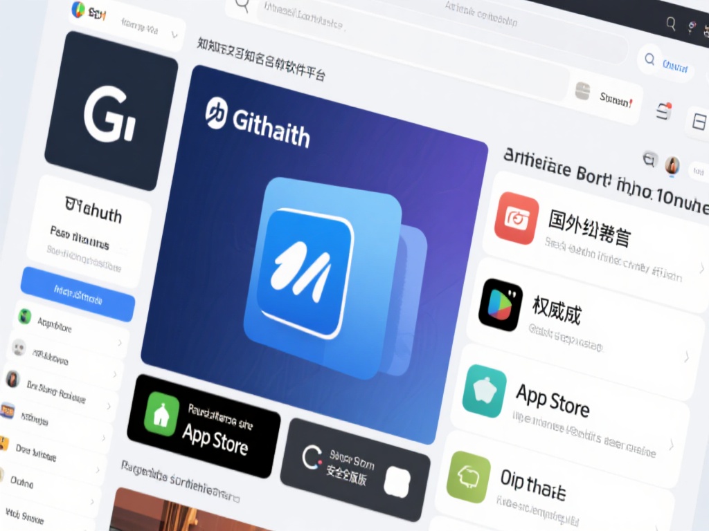知名软件平台
可选择一些国内外广受好评的软件分发