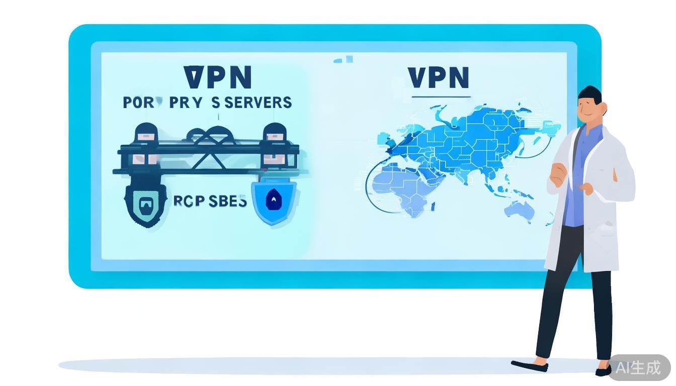 首先，需要理解代理服务器和虚拟私人网络（VPN）的